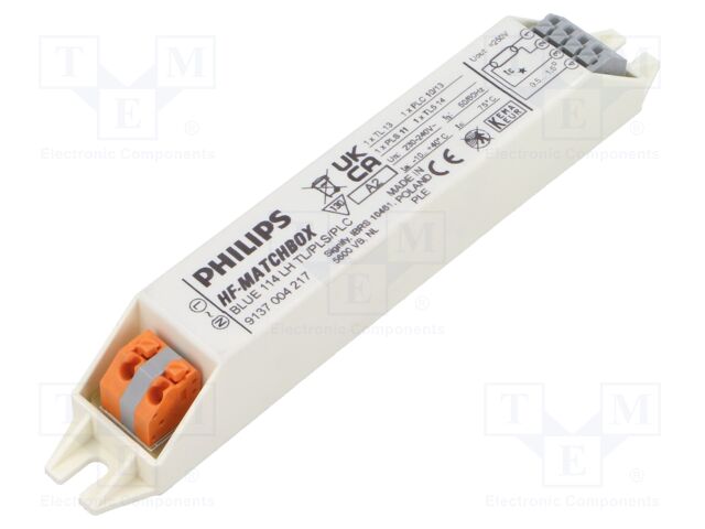 HF-M BLUE 114 LH TL/PL-S/PL-C 230-240V HF-M BLUE 114 LH TL/PL-S/PL-C 230-240V