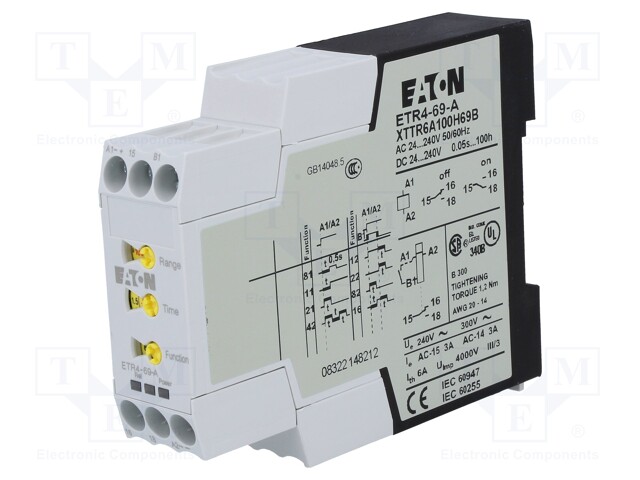 EATON ELECTRIC ETR4-69-A - Timer