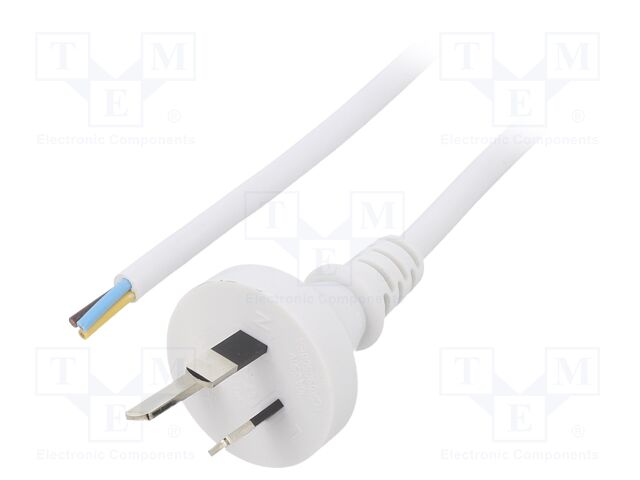 LT-423 3X1.0 WHT 3M END CUT LT-423 3X1.0 WHT 3M END CUT