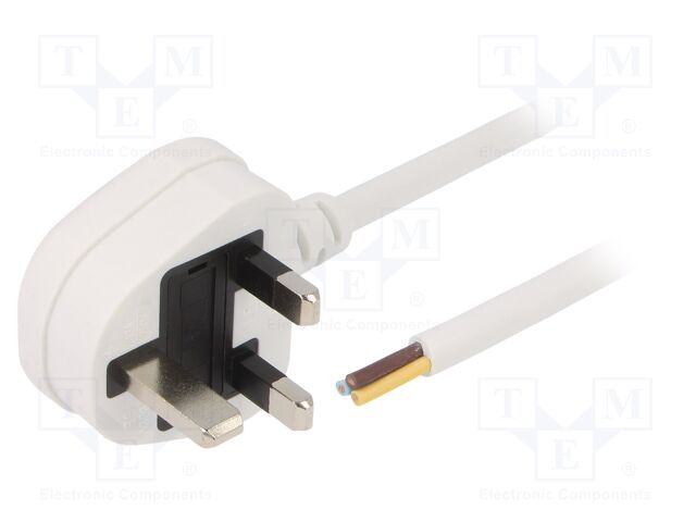 LT-318(13A) 3X1.0 WHT 5M END CUT LT-318(13A) 3X1.0 WHT 5M END CUT