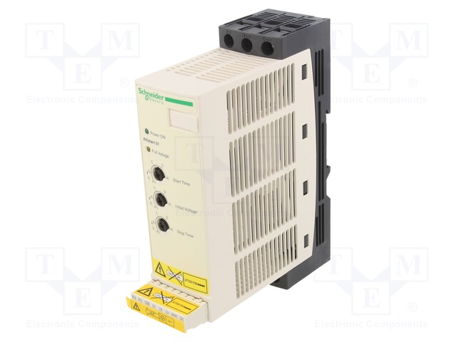 ATS01N222QN SCHNEIDER ELECTRIC - Module: soft-start, for DIN rail  mounting; 7.5/11kW; 1÷10/1÷10s