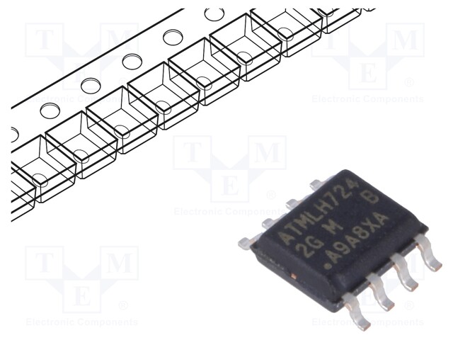 MICROCHIP TECHNOLOGY AT24CM01-SSHM-B - IC: EEPROM memory