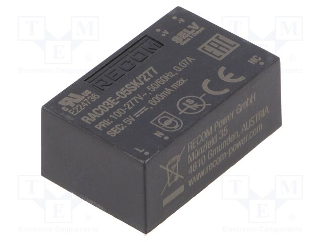 RAC03E-05SK/277 RAC03E-05SK/277