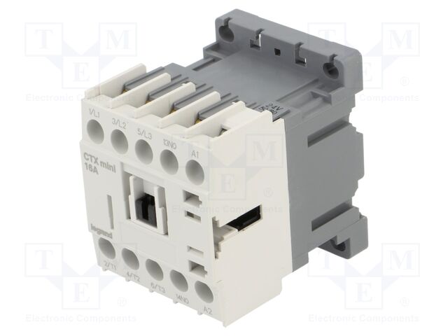 CTX3 MINI 3P 16A 1NO 24VAC CTX3 MINI 3P 16A 1NO 24VAC