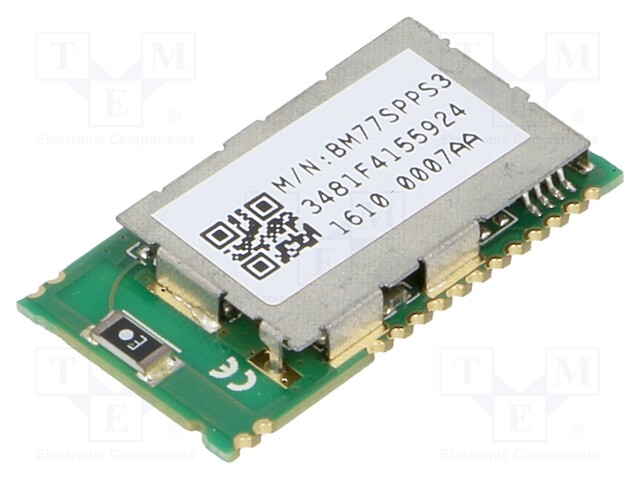MICROCHIP TECHNOLOGY BM77SPPS3MC2-0007AA - Module: Bluetooth Classic / Low Energy