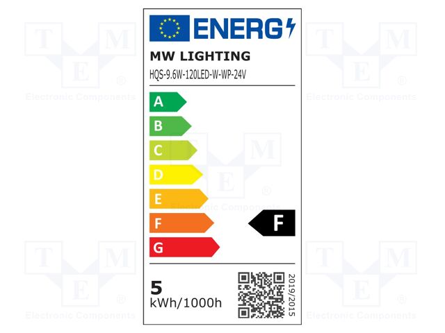 HQS-9.6W-120LED-W-WP-24V-5M HQS-9.6W-120LED-W-WP-24V-5M
