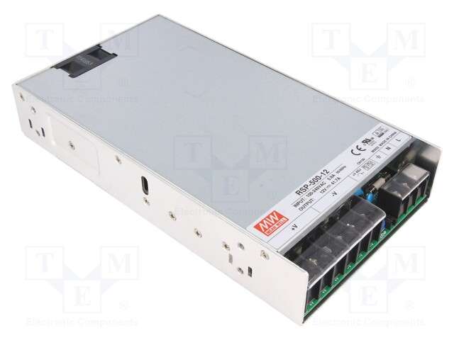 MEAN WELL RSP-500-12 - Power supply: switched-mode