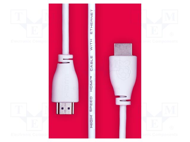 HDMI TO HDMI CABLE 2M WHITE 789-21051003 HDMI TO HDMI CABLE 2M WHITE 789-21051003