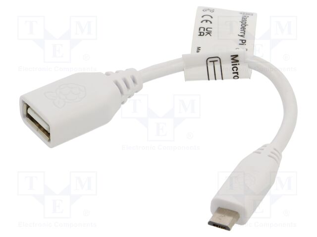 USB A TO MICROUSB 8CM WHITE 789-21051007 USB A TO MICROUSB 8CM WHITE 789-21051007