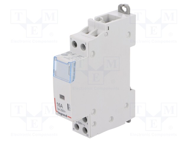 SM 416 230V NO+NC LEGRAND - Contacteur: 2-pôles d'installation, NC + NO;  230VAC; 16A; SM400; 412521