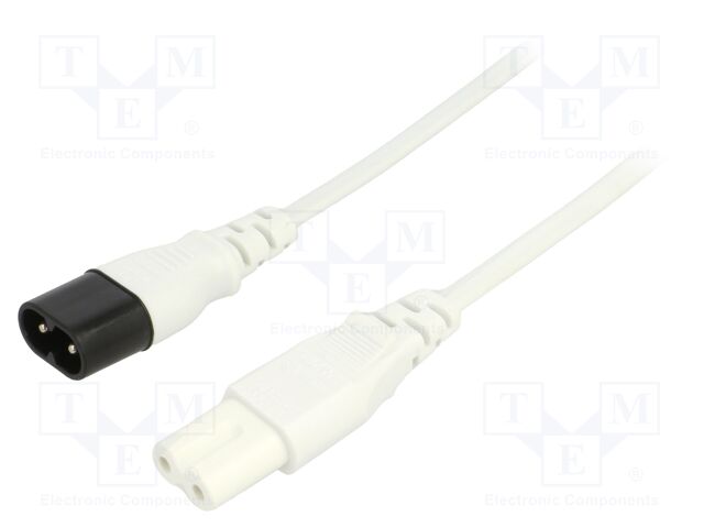 LT503+538 H03VVH2-F 2X0.75 1.8M WHT LT503+538 H03VVH2-F 2X0.75 1.8M WHT