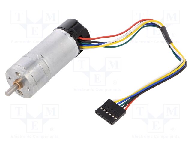 20.4:1 METAL GEARMOTOR 25DX50L MP 12V