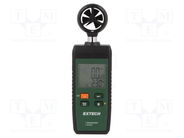 AN250W | Termoanemometr; LCD; Rozsah měření rychlosti: 1,5÷30m/s