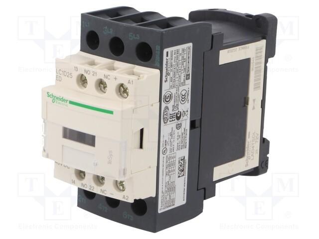 Lc1d25ed Schneider Electric Contactor