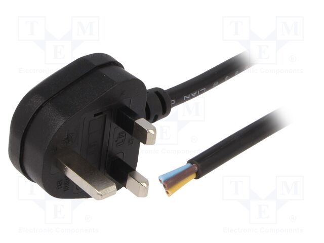 LT-318(13A) 3X1.0 BLK 5M END CUT LT-318(13A) 3X1.0 BLK 5M END CUT