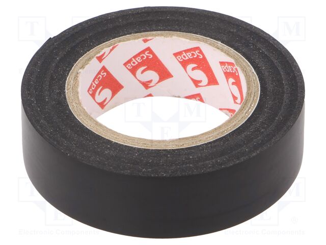 TAŚMA 6022 15MM/10M CZARNA TAŚMA 6022 15MM/10M CZARNA