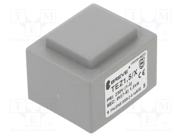 TEZ1.5/X230/9V TEZ1.5/X230/9V