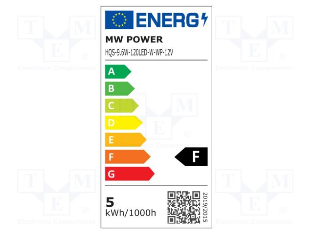 HQS-9.6W-120LED-W-WP-12V-5M HQS-9.6W-120LED-W-WP-12V-5M