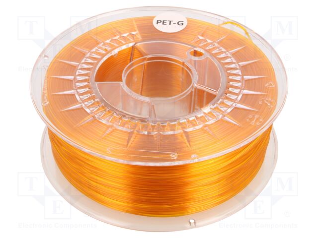PETG 1,75 BRIGHT ORANGE TRANSPARENT PETG 1,75 BRIGHT ORANGE TRANSPARENT