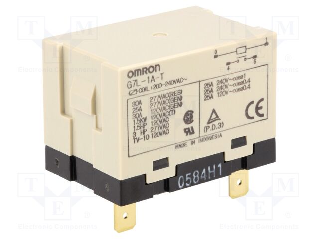 G7L-1A-T 200/240VAC G7L-1A-T 200/240VAC