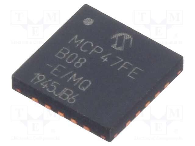 MCP47FEB08-E/MQ