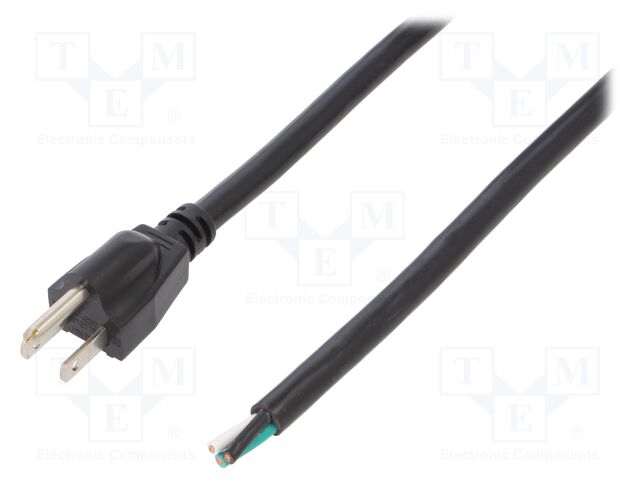 LT-202 SJT 14/3 105C BLK 5M END CUT LT-202 SJT 14/3 105C BLK 5M END CUT