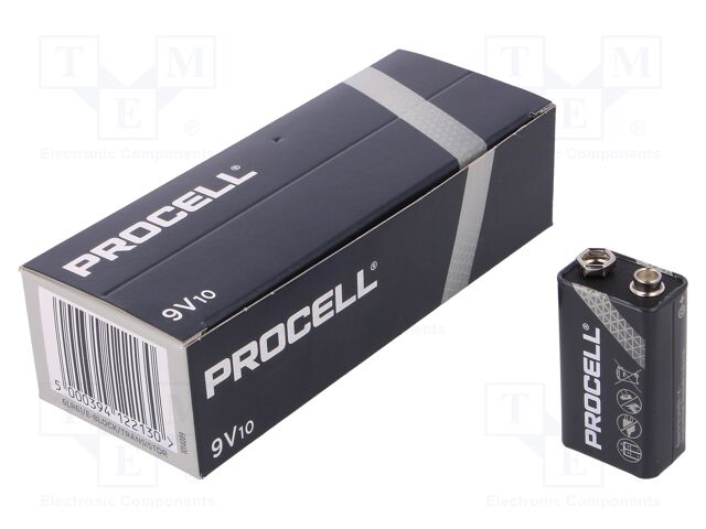 9V (6LR61) PC1604 9V (6LR61) PC1604