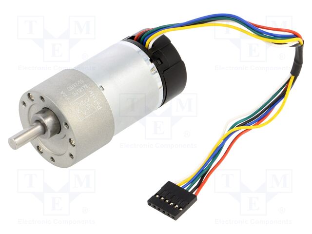 19:1 METAL GEARMOTOR 37DX68L 64 CPR 19:1 METAL GEARMOTOR 37DX68L 64 CPR