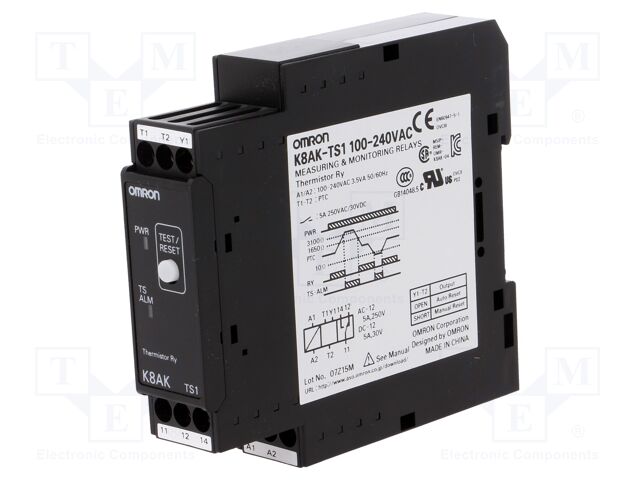 K8AK-TS1 100-240VAC K8AK-TS1 100-240VAC