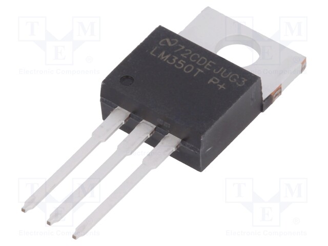 TEXAS INSTRUMENTS LM350T/NOPB - IC: voltage regulator