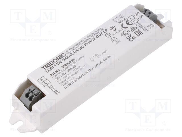 LCBI 15W 500MA BASIC PHASE-CUT LP LCBI 15W 500MA BASIC PHASE-CUT LP