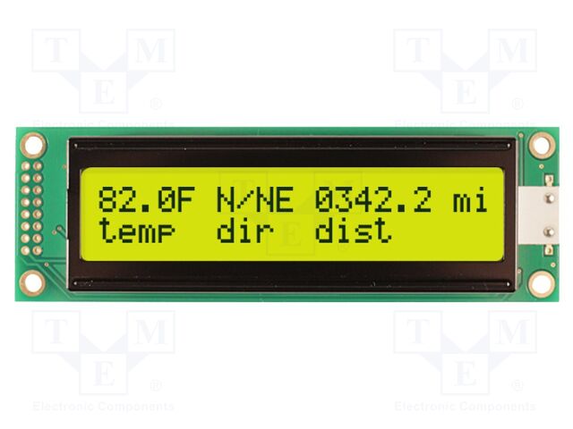 NHD-0220DZ-FL-YBW NHD-0220DZ-FL-YBW