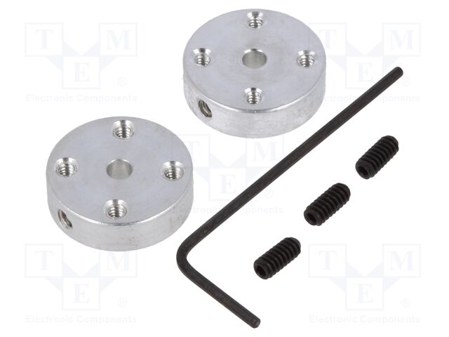UNIVERSAL ALUMINUM MOUNTING HUB FOR 3MM UNIVERSAL ALUMINUM MOUNTING HUB FOR 3MM