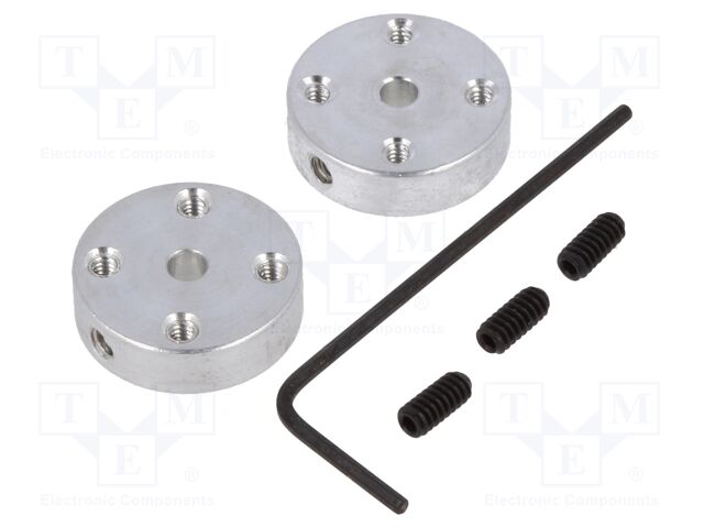 UNIVERSAL ALUMINUM MOUNTING HUB FOR 3MM