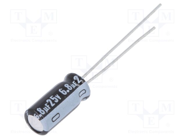 Ukl1e6r8mdd Nichicon コンデンサ 電解 Tht 6 8uf 25vdc O5x11mm ピッチ 2mm 40 85 C 55ma Tme 電子部品 Ukl1e6r8mdd Nichicon コンデンサ 電解 Tht 6 8uf 25vdc O5x11mm ピッチ 2mm 40 85 C 55ma Tme 電子部品
