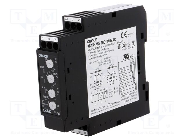 K8AK-AS2 100-240VAC K8AK-AS2 100-240VAC