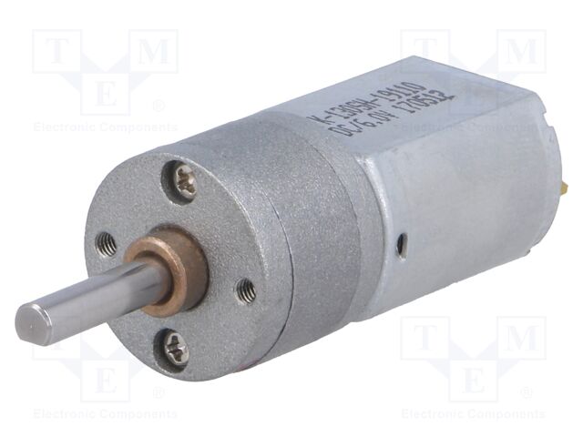 25:1 METAL GEARMOTOR 20DX41L MM 6V CB 25:1 METAL GEARMOTOR 20DX41L MM 6V CB
