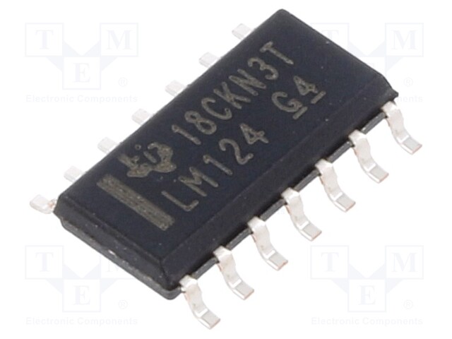 TEXAS INSTRUMENTS LM124DR - IC: operational amplifier