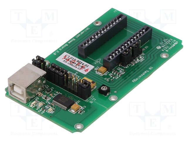 RWD UNIVERSAL BASEBOARD ECCEL - Dev.kit: RFID | RS232 TTL,USB; pin  strips,USB B; 90x50mm; 5V; RWD-UNI-BOARD | TME - Electronic components