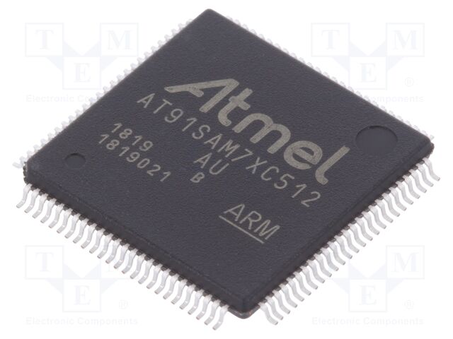 AT91SAM7XC512B-AU AT91SAM7XC512B-AU