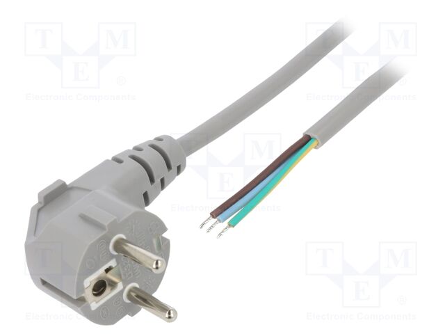 LT-322 H05VV-F 3X0.75 GRY 2M END RO LT-322 H05VV-F 3X0.75 GRY 2M END RO