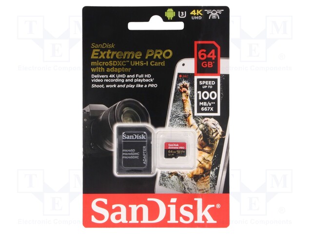 SANDISK SDSQXCG-064G-GN6MA - Memory card