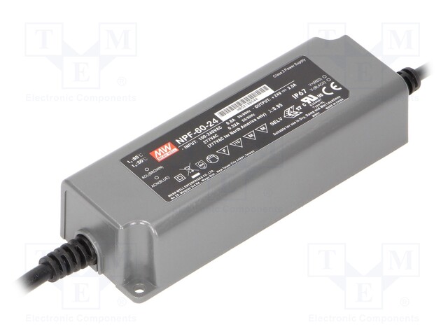 MEAN WELL NPF-60-24 - Power supply: switched-mode