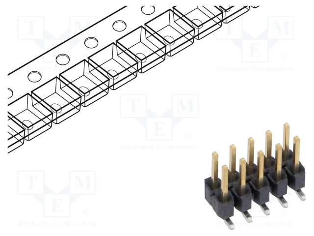 TSM-105-01-L-DV-A-P-TR TSM-105-01-L-DV-A-P-TR