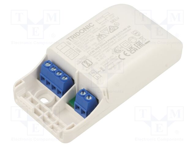 TRIDONIC LCBI 10W 350MA PHASE-CUT/1-10V SR - Power supply: switched-mode