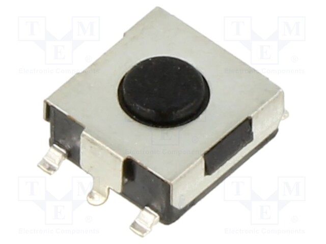 1-1437565-6 | Mikroprzełącznik TACT; SPST-NO; Poz: 2; 0,05A/24VDC; SMT; brak