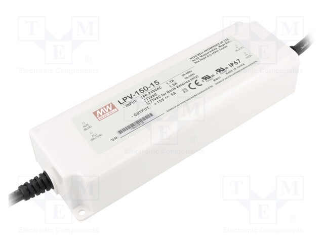 MEAN WELL LPV-150-15 - Power supply: switched-mode