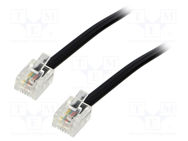 TEL-RJ11-BK/10 TEL-RJ11-BK/10