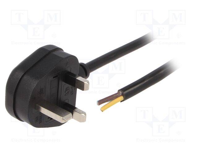 LT-318(13A) 3X1.0 BLK 3M END CUT LT-318(13A) 3X1.0 BLK 3M END CUT