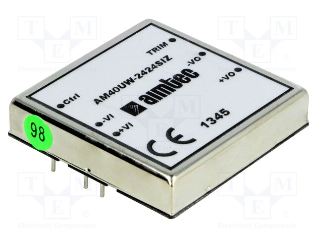 AIMTEC AM40UW-2424SIZ - Converter: DC/DC